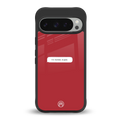it's locked stupid back phone cover | glass case for google pixel 9 pro