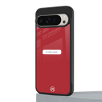 it's locked stupid back phone cover | glass case for google pixel 9 pro