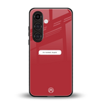 it's locked stupid back phone cover | glass case for samsung galaxy s24 plus