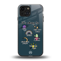 it's okay back phone cover | glass case for iphone 13 mini