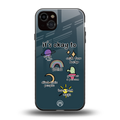 it's okay back phone cover | glass case for iphone 14 plus