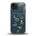 it's okay back phone cover | glass case for iphone 15