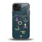 it's okay back phone cover | glass case for iphone 15