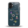 it's okay back phone cover | glass case for iphone 16 plus