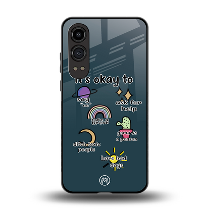 it's okay back phone cover | glass case for oneplus nord ce 4 lite