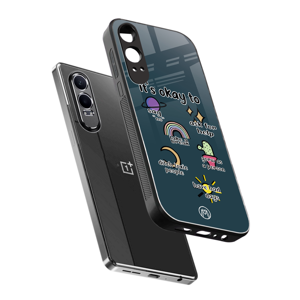 it's okay back phone cover | glass case for oneplus nord ce 4 lite