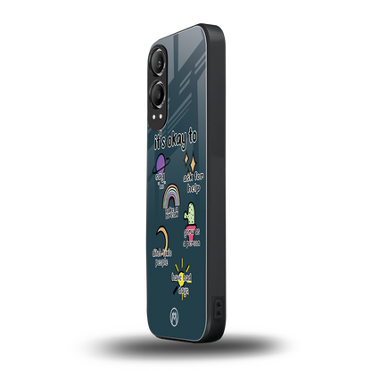 it's okay back phone cover | glass case for oneplus nord ce 4 lite