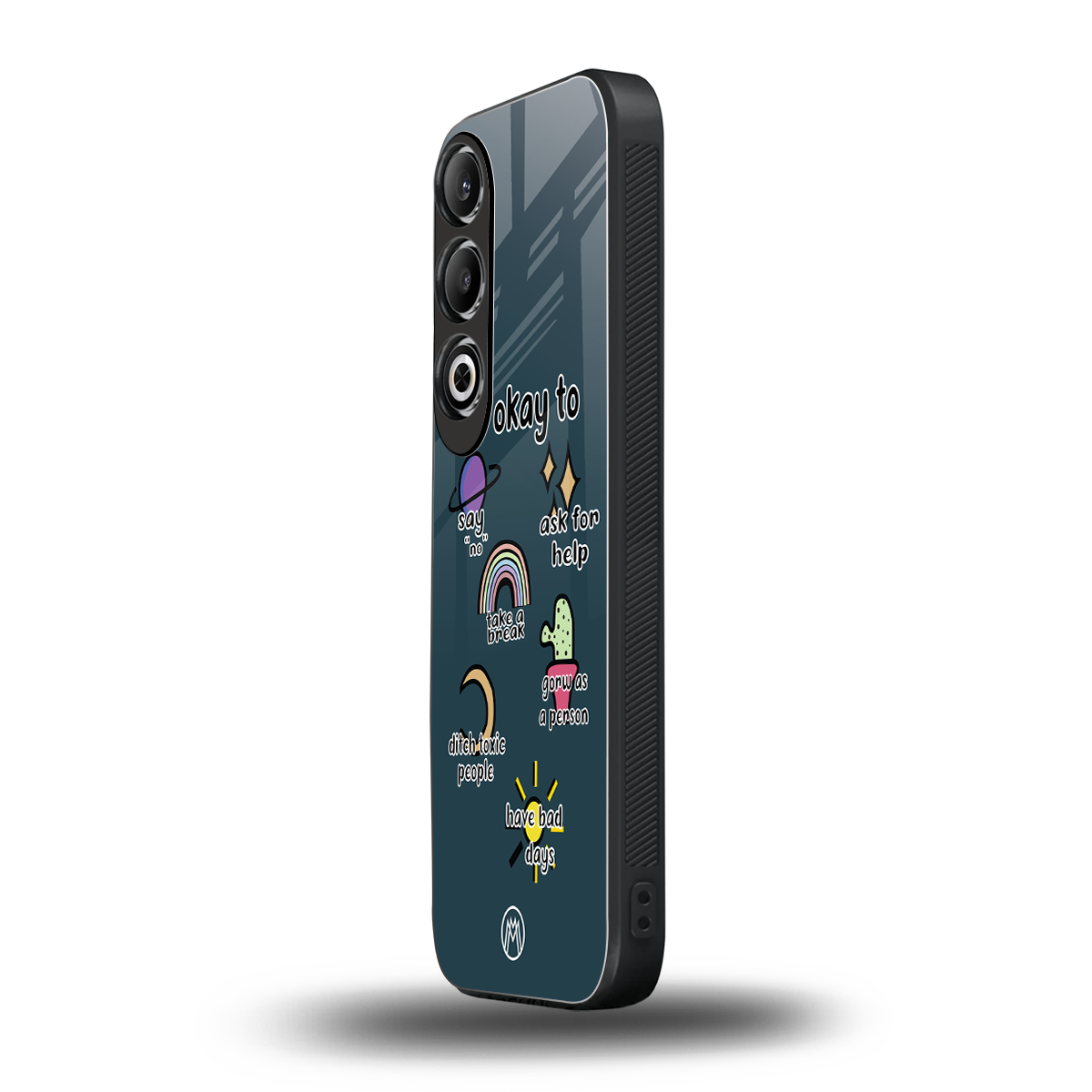 it's okay back phone cover | glass case for oneplus nord ce 4