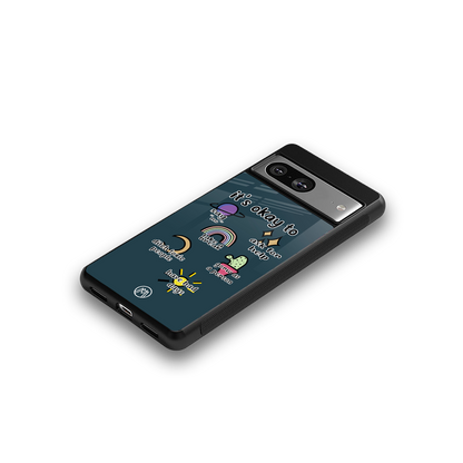 it's okay back phone cover | glass case for Google Pixel 8
