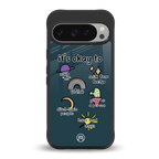 it's okay back phone cover | glass case for google pixel 9 pro