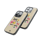 Protective Glass Back Phone Case Compatible with iPhone, Samsung, OnePlus, Pixel & More