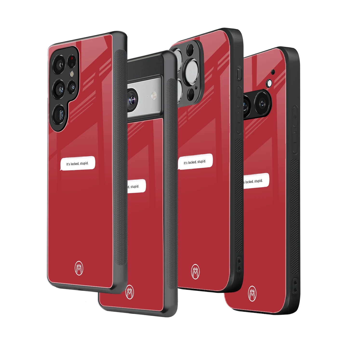 Stylish Glass Back Case for All Smartphones – iPhone, Samsung, OnePlus, Pixel, Redmi, Oppo, Vivo, Motorola