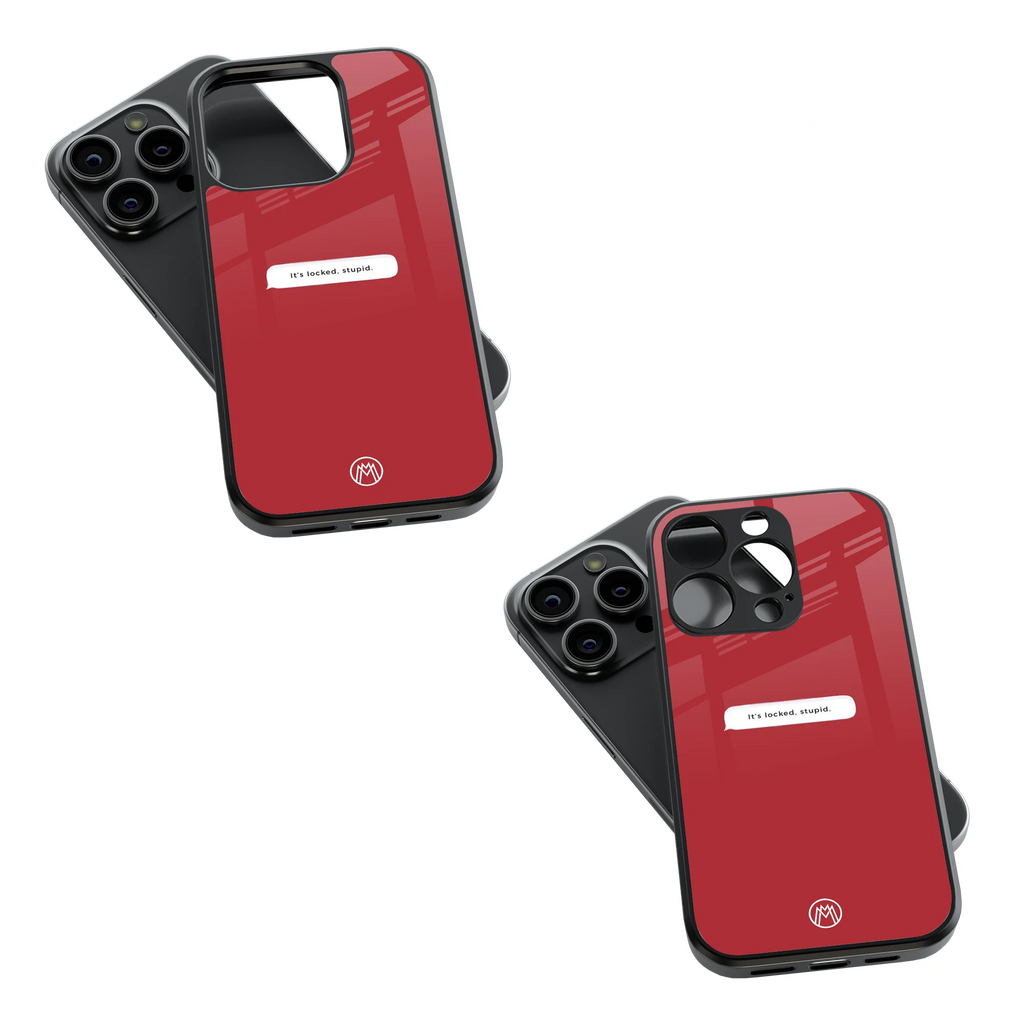 Trendy Glass Back Mobile Case for iPhone, Samsung, Redmi, OnePlus, Google Pixel, Motorola