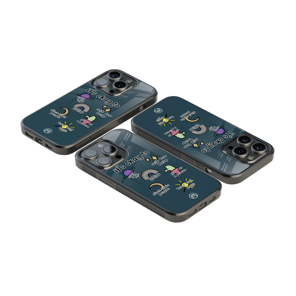 Luxury Glass Back Mobile Cover for iPhone, Samsung Galaxy, OnePlus, Pixel, Redmi & More