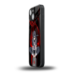 itachi uchiha back phone cover | glass case for iphone 13 mini