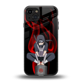 itachi uchiha back phone cover | glass case for iphone 14