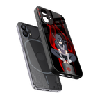 itachi uchiha back phone cover | glass case for nothing phone 1