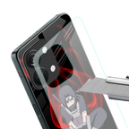 itachi uchiha back phone cover | glass case for oneplus nord 3