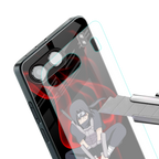 itachi uchiha back phone cover | glass case for oneplus nord 4