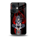 itachi uchiha back phone cover | glass case for oneplus nord ce 3