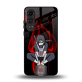 itachi uchiha back phone cover | glass case for oneplus nord ce 4 lite