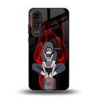 itachi uchiha back phone cover | glass case for oneplus nord ce 4 lite