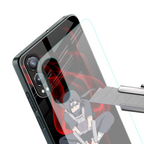 itachi uchiha back phone cover | glass case for oneplus nord ce 4 lite