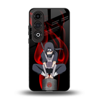 itachi uchiha back phone cover | glass case for oneplus nord ce 4