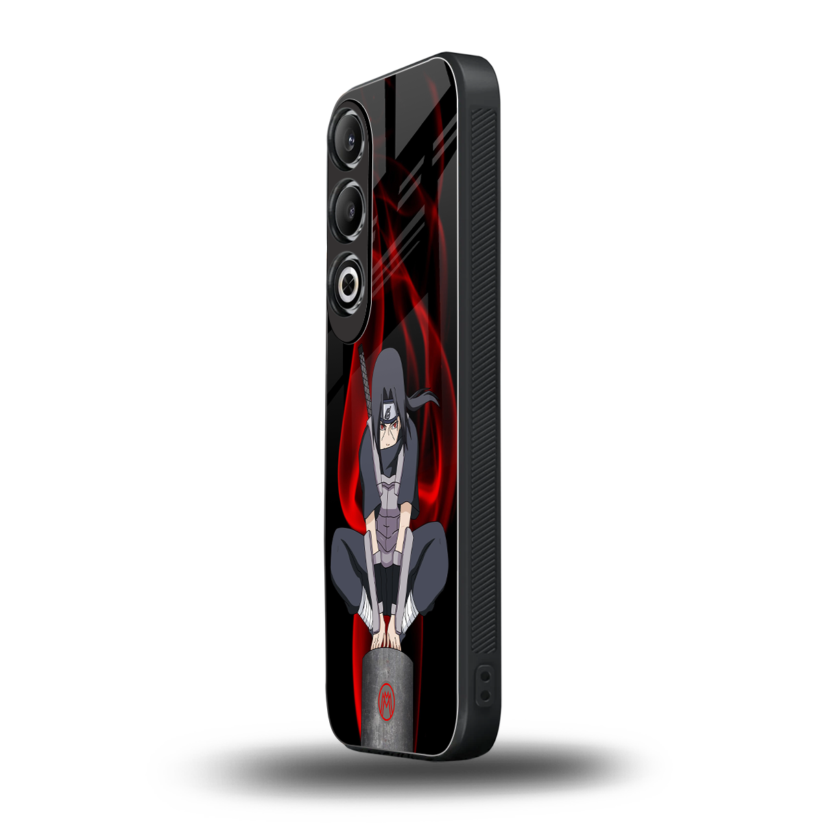 itachi uchiha back phone cover | glass case for oneplus nord ce 4