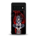 itachi uchiha back phone cover | glass case for google pixel 6 pro