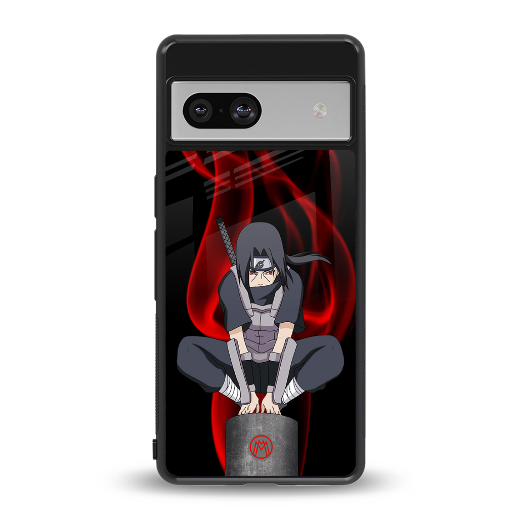 itachi uchiha back phone cover | glass case for Google Pixel 7