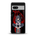 itachi uchiha back phone cover | glass case for Google Pixel 7A
