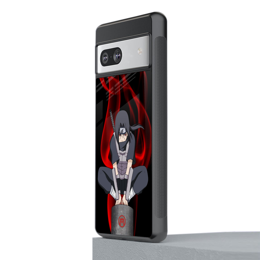 itachi uchiha back phone cover | glass case for Google Pixel 7