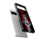 itachi uchiha back phone cover | glass case for google pixel 8 pro
