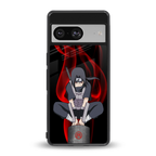 itachi uchiha back phone cover | glass case for Google Pixel 8