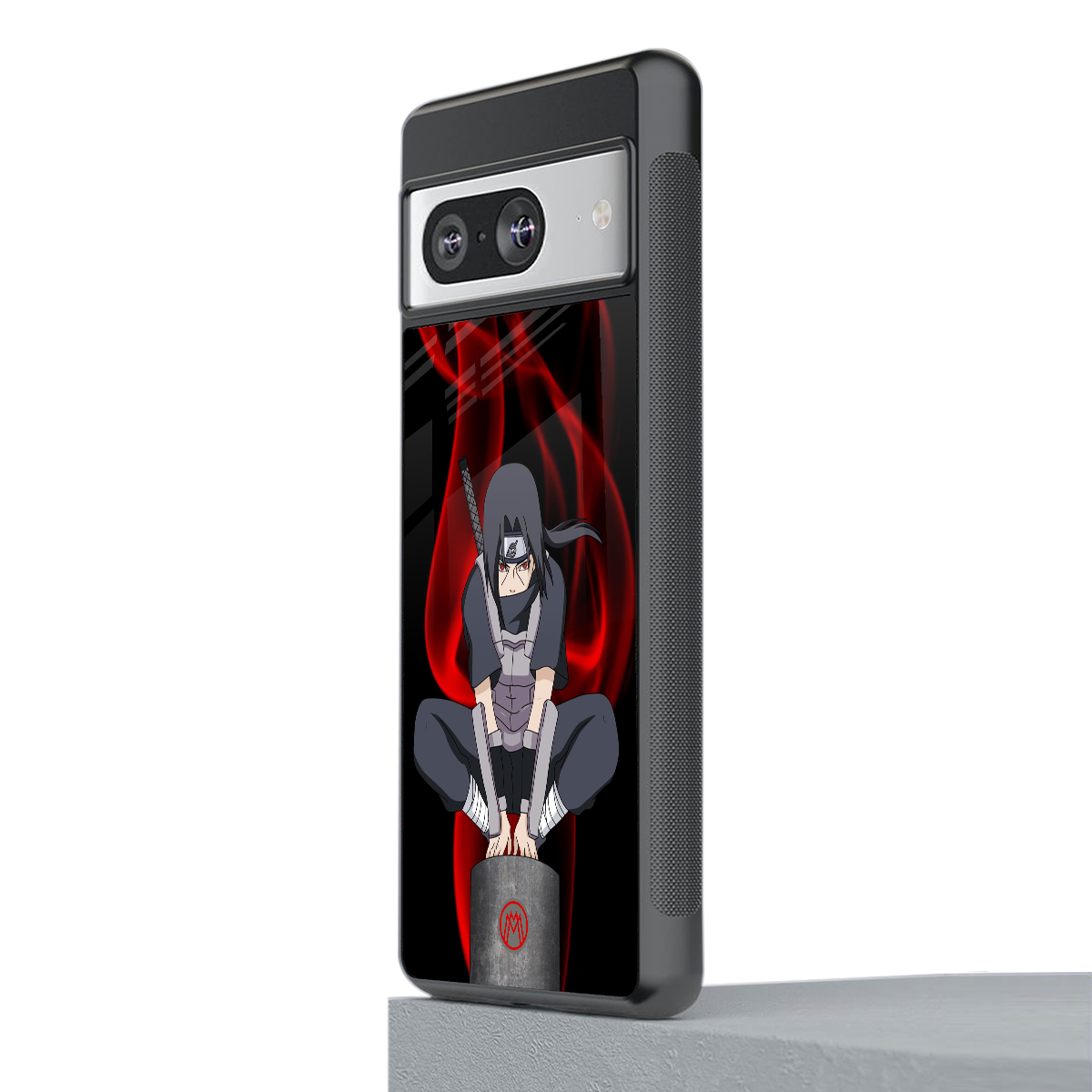 itachi uchiha back phone cover | glass case for Google Pixel 8