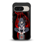 itachi uchiha back phone cover | glass case for google pixel 9