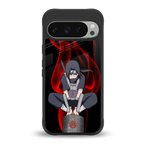 itachi uchiha back phone cover | glass case for google pixel 9 pro xl