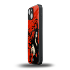itachi uchiha red back phone cover | glass case for iphone 13 mini