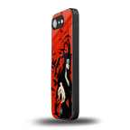 itachi uchiha red back phone cover | glass case for iphone 16e