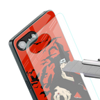 itachi uchiha red back phone cover | glass case for iphone 16e