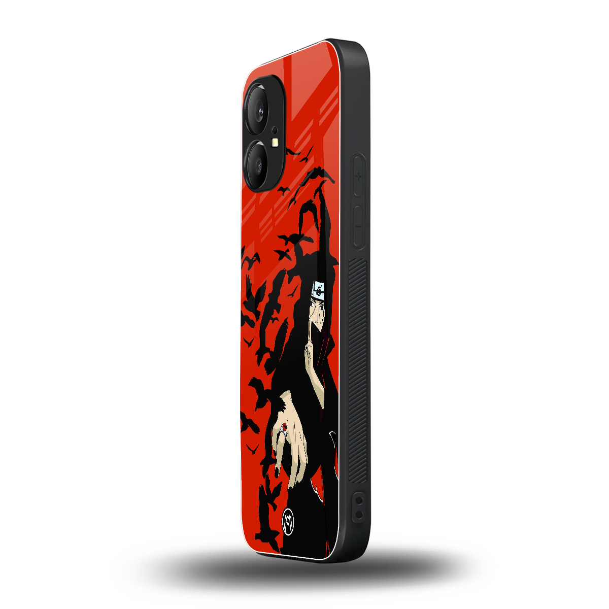 itachi uchiha red back phone cover | glass case for nothing phone 1