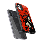 itachi uchiha red back phone cover | glass case for nothing phone 2
