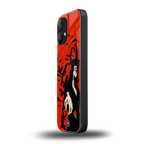itachi uchiha red back phone cover | glass case for nothing phone 2