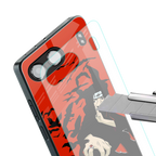 itachi uchiha red back phone cover | glass case for oneplus nord 4