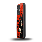 itachi uchiha red back phone cover | glass case for oneplus nord ce 3