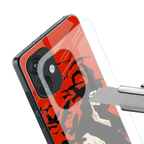 itachi uchiha red back phone cover | glass case for oneplus nord ce 3