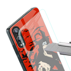 itachi uchiha red back phone cover | glass case for oneplus nord ce 4 lite