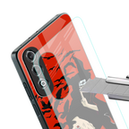 itachi uchiha red back phone cover | glass case for oneplus nord ce 4