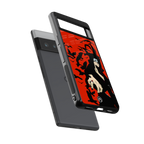 itachi uchiha red back phone cover | glass case for google pixel 6 pro